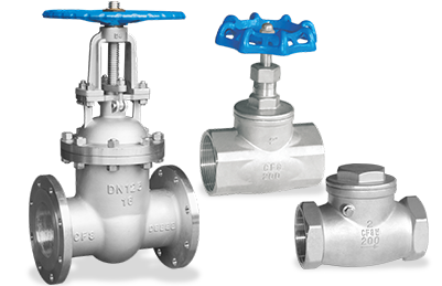 Water heating valve series