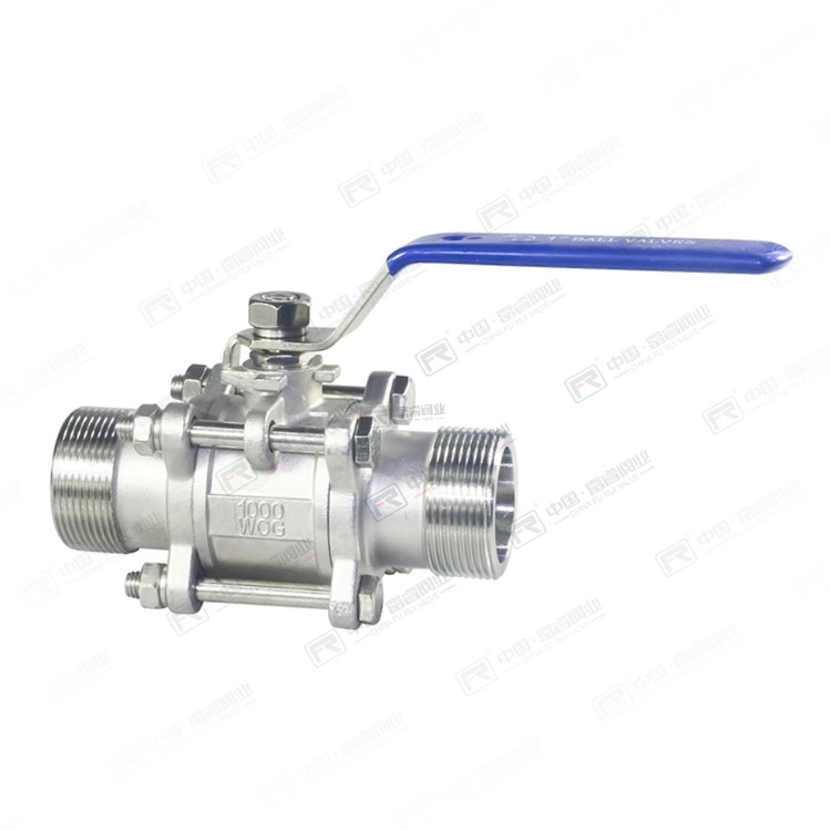 External thread ball valve