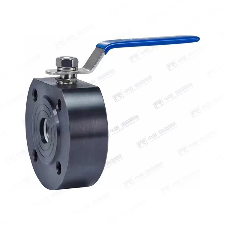 Carbon steel thin ball valve