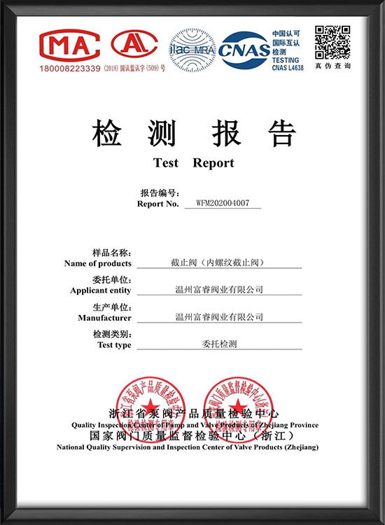 test report